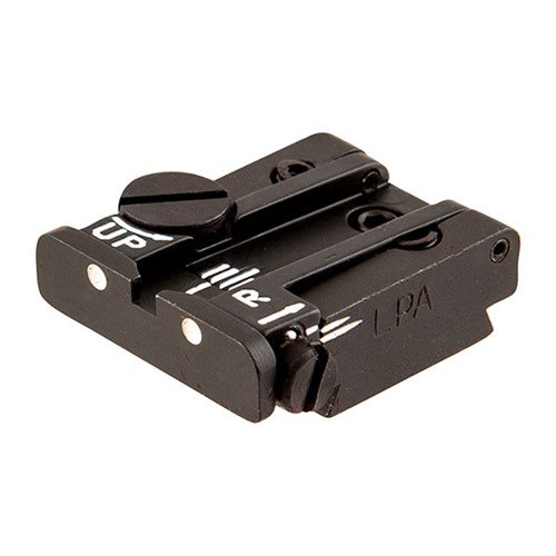 Mit dem RUGER® verstellbaren Rear Sight verwandelst du deine Pistole in ein modernes Zielgerät, das einfach zu installieren ist und keine Änderungen am Front Sight erfordert.
