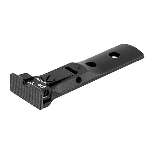 Der S&W Revolver Adjustable Rear Sight von L.P.A. SIGHTS ist voll einstellbar für Windage und Elevation, passt ohne Fräsen und ist aus solidem Stahl gefertigt.