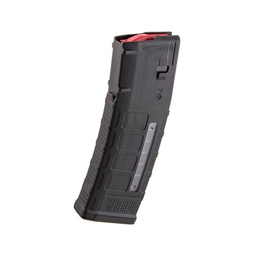 Le chargeur LWRC SIX8 30RD en 6.8 SPC est robuste, résistant aux chocs, avec une texture antidérapante et un design mince pour une manipulation facile.