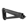 Der Magpul MOE AK Stock bietet eine optimierte feste Schulterstütze mit internem Stauraum, QD Sling Swivel, stossdämpfender Gummischaft und wählbaren Wangenauflagen.