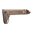 MAGPUL ZHUKOV-S FOLDING  STOCK FOR AK-47/74 FDE