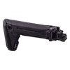 Il Magpul Zhukov-S Stock è un calciolo pieghevole per AK moderno, con montaggi QD, riser modulari, 5 posizioni telescopiche e pad in gomma ammortizzante.
