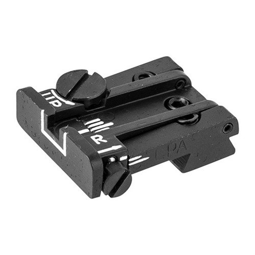Mit der COLT Adjustable Rear Sight von L.P.A. kannst du deine Pistole einfach auf moderne Ziel- und praktische Schiessstandards umrüsten, ohne die Frontschnauze zu ersetzen.