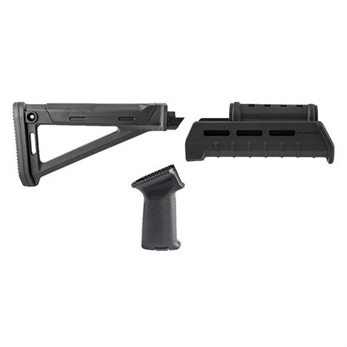 Das AK-47 MOE AKM Stock Set bietet dir einen verbesserten Komfort und Kontrolle beim Schiessen, mit einem ergonomischen Griff und vielseitigen M-LOK Zubehörmöglichkeiten.