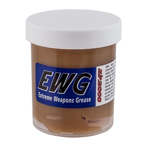 Das EXTREME WEAPONS GREASE von SLIP 2000 reduziert Reibung und Verschleiss, bleibt bei extremen Temperaturen stabil und zieht keinen Staub oder Schmutz an.