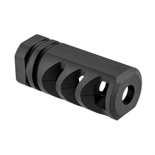 Der AR .308 M4-72 Severe-Duty Brake reduziert Rückstoss und Mündungsaufstieg, ist aus korrosionsbeständigem Edelstahl gefertigt und hat ein innovatives Design.