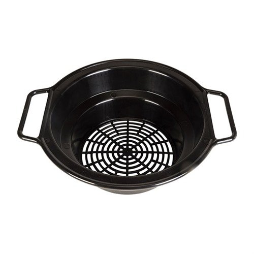 Der Turbo Super Sifter von Lyman trennt mühelos Hülsen von Medien über gängigen 2, 3, 5 und 7 Gallonen Eimern, mit grossen Griffen und extra tiefem Design.