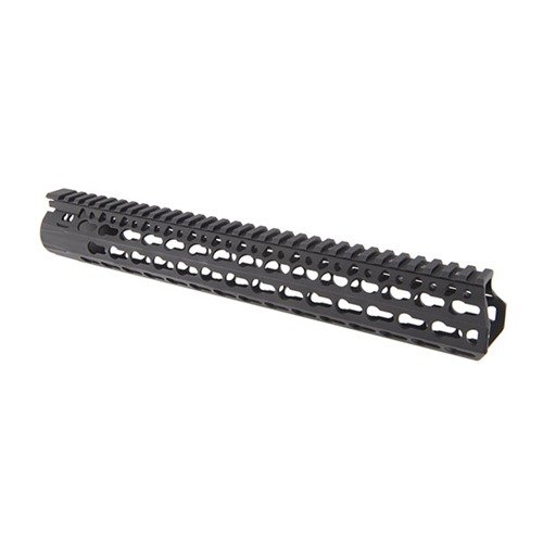 Le BCM KMR Alpha Handguard de Bravo Company offre une flottabilité du canon pour une meilleure précision, avec de nombreux slots KeyMod™ pour accessoires.