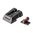 L.P.A. SIGHTS FIBER OPTIC ADJUSTABLE SIGHT SET, NOVAK STYLE