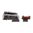 L.P.A. SIGHTS FIBER OPTIC ADJUSTABLE SIGHT SET, NOVAK STYLE