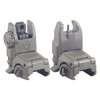 Sights in polymer a basso profilo, pronti all'uso con un semplice tocco, compatibili con AR-15, regolabili e sicuri, perfetti per backup in caso di guasto dell'ottica.