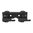 MIDWEST INDUSTRIES TRIJICON ACOG 2 LEVER QD MOUNT, BLACK