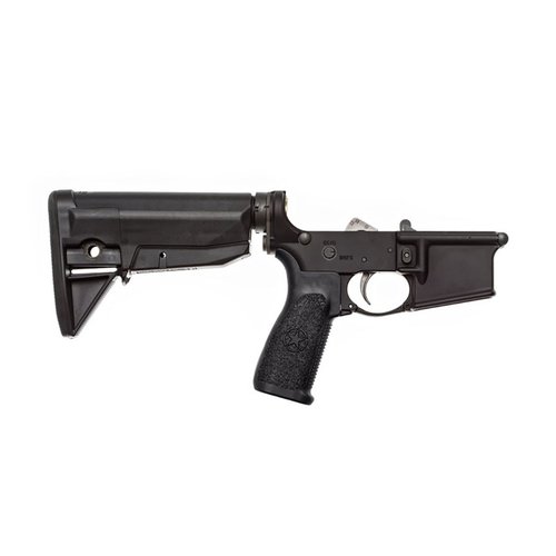 Der BCM® AR-15 Complete Lower Receiver mit BCMGUNFIGHTER™ Stock bietet Zuverlässigkeit, einfache Montage und hochwertige Materialien für dein perfektes AR-Build.