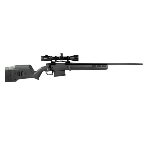 Der Magpul Hunter 700 LA Stock bietet dir ein anpassbares Design mit verstellbarem Längen- und Wangenhöhe, M-LOK-Kompatibilität und robustem Polymer.