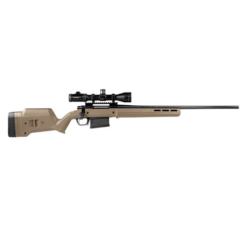 Der Magpul Hunter 700 LA Stock bietet dir einstellbare Länge und Wangenhöhe, ist M-LOK-kompatibel und passt perfekt auf Remington 700 Long Actions.