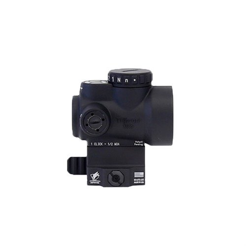 Il montaggio AD-MRO-SOCOM per Trijicon MRO offre un'altezza di Co-Witness inferiore a 1/3, realizzato in alluminio 6061 T6 con sistema QD Auto Lock™.