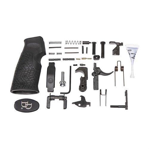 Das AR-15 LOWER PARTS KIT von Daniel Defense bietet hochwertige MIL-SPEC Teile, die mit einer Vielzahl von Lower Receivers kompatibel sind.