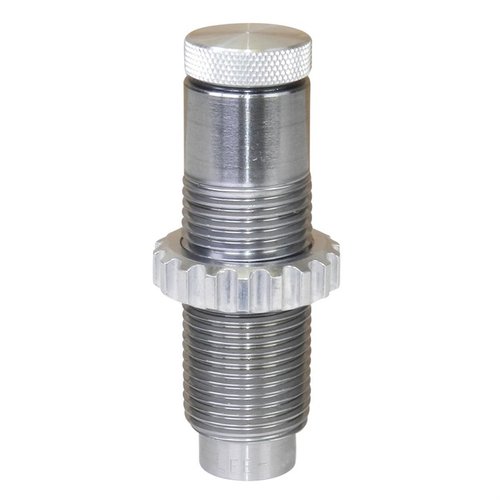 Il Lee Bottle Neck Handgun Factory Crimp Die utilizza un collet per applicare un crimp di tipo fucile, rendendo il ricaricamento delle cartucce 5.7X28mm un gioco da ragazzi.