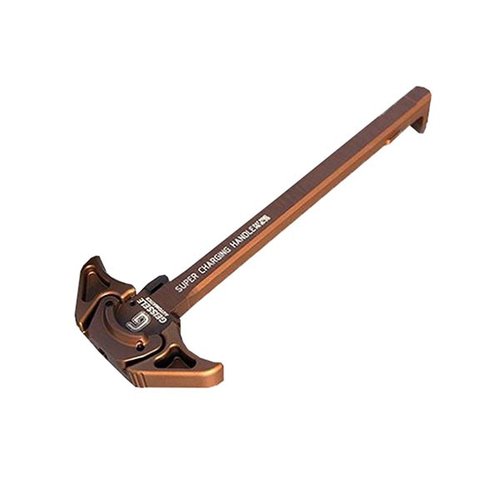Entdecke den neuen Super Charging Handle von Geissele! Ambidextrous, aus 7075-T6 Aluminium gefertigt und hart eloxiert in Schwarz oder DDC.