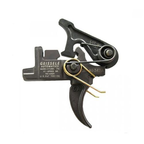 Der Geissele Hi-Speed National Match Trigger Set bietet einstellbare Abzugsgewichte und eine präzise Steuerung für Wettbewerb, Jagd und taktische Einsätze.