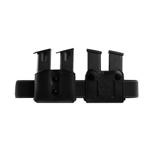 Le DOUBLE MAG CARRIER DMC™ offre un design wrap-around avec ajustements de tension, en cuir premium, ambidextre et compatible avec des ceintures jusqu'à 1,75 po.