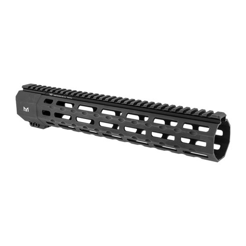 Découvre le garde-main SP Series M-LOK, robuste et léger, avec 7 côtés M-LOK, un rail MIL-STD 1913 et fabriqué aux USA pour une durabilité optimale.