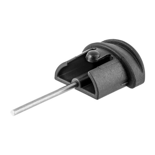 Le Vickers Tactical GGT01 pour Glock® offre un outil de démontage en acier inoxydable intégré, un design qui facilite l'insertion des chargeurs et protège contre la saleté.