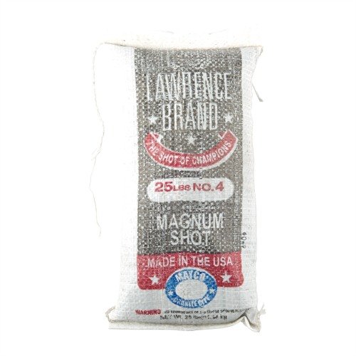 Mit über 100 Jahren Erfahrung bietet das LAWRENCE MAGNUM LEAD SHOT #4 eine enge Musterung und tiefe Durchdringung, ideal für dein Schrotgewehr. Perfekt für Nachladegeräte!