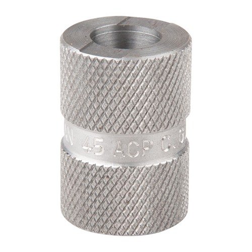 Les gauges Lyman vérifient les dimensions clés des munitions de pistolet pour assurer un fonctionnement optimal, garantissant 100% de fiabilité pour tes cartouches.