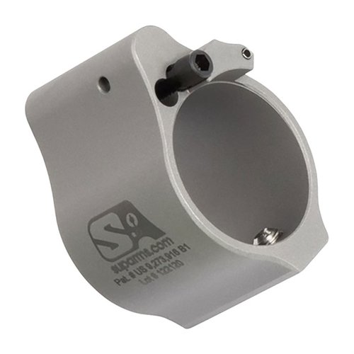 Le bloc de gaz ajustable Superlative Arms AR-15 réduit le recul, fonctionne plus proprement et offre 30 positions de réglage sans contamination.