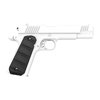 I GR11 e GR15 Rubber Grips sono facili da installare, offrono diverse opzioni di design e mantengono il profilo standard delle impugnature 1911.