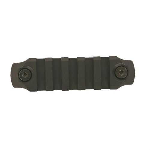 Les sections de rail KEYMOD en nylon sont légères, résistantes aux chocs et en acier inoxydable. Disponibles en plusieurs tailles, elles s'installent facilement sur toutes les surfaces KeyMod.