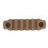 Le sezioni di rail KEYMOD Picatinny sono realizzate in polimero leggero e resistente agli urti, con hardware in acciaio inox, disponibili in tre lunghezze.