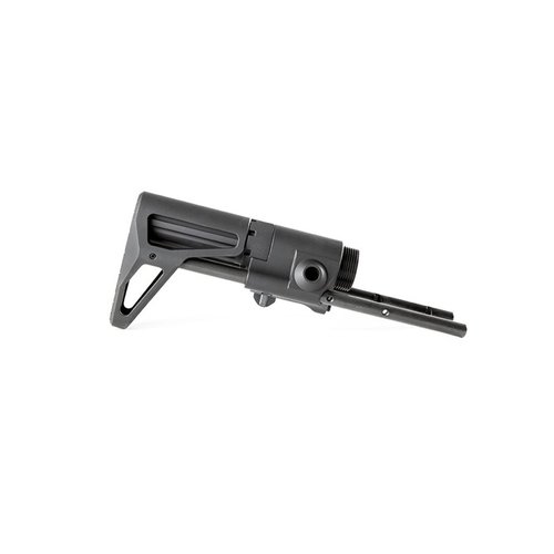 Der Maxim CQB Stock bietet Komfort und Haltbarkeit, ist einfach zu bedienen, hat 4 Positionen und kommt mit einem speziell entwickelten Tungsten Buffer und Spring.