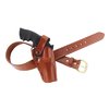 Das Dual Action Outdoorsman Holster aus hochwertigem Leder bietet sicheren Tragekomfort für Jagd und Freizeit, mit verstellbarem Spannsystem und Handschuh-freundlichem Riemen.
