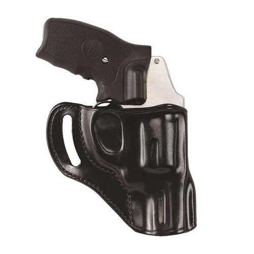 L'holster Hornet in premium steerhide offre stabilità eccellente con il suo design a tunnel, facilitando un'estrazione rapida e semplice da diverse posizioni.