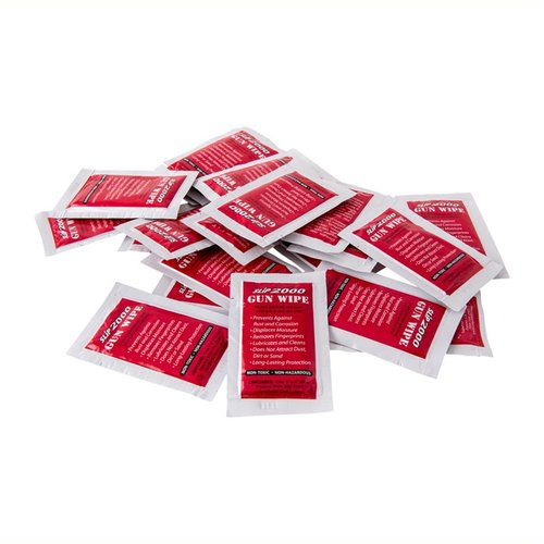 Le salviette SLIP 2000 offrono lubrificazione, pulizia leggera, protezione contro ruggine e corrosione, senza attirare polvere, ideali per tutte le armi.
