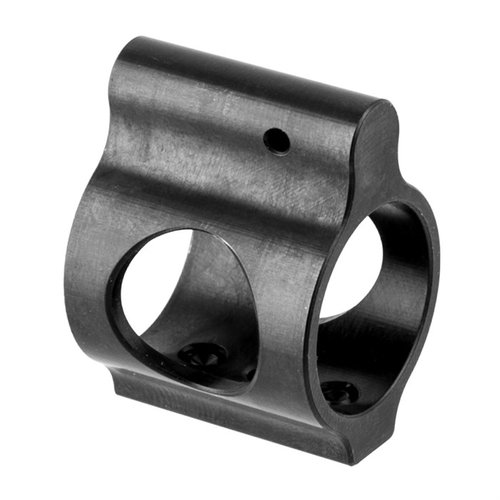 Die ultra-flachen AR-15 Gasblöcke aus hochfestem Stahl bieten perfekten Halt, sind leicht und passen ideal zu deinem Standarddurchmesser-Gasjournal.