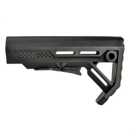 Le MOD1 Stock de Strike Industries est léger, compact, facile à installer, avec des points de fixation QD et un confort de joue amélioré pour ton AR-15.