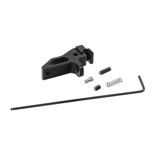 Der TANDEMKROSS "Victory" Trigger für die SW22® Victory™ bietet eine flache, texturierte Oberfläche, die den Abzug optimiert und das Gewicht um bis zu 0,5 lbs senkt.