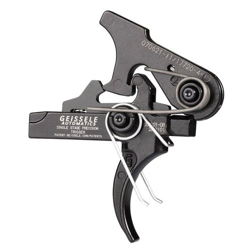 Der Geissele SSP Trigger bietet eine einfache Installation, einen ultra kurzen Abzug, blitzschnelle 5ms Lock Time und hervorragendes Feedback für präzise Schüsse.
