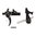 GEISSELE AUTOMATICS SINGLE STAGE PRECISION TRIGGER W/CURVED BOW FOR AR-15