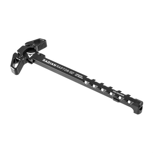 Il Radian Weapons Raptor-SD™ offre un design ambidestro, un albero portato per deviare i gas e compatibilità con la maggior parte dei fucili AR15/M16.