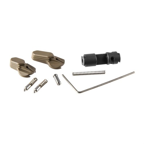 Il selettore di sicurezza ambidestro Talon™ di Radian Weapons offre un design modulare, installazione semplice, compatibilità con AR15 e AR10, e leve in alluminio di alta qualità.
