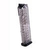 Die ETS Glock 43 Magazine aus transparentem Polymer bieten Leichtigkeit, Sichtbarkeit des Füllstands und sind in 6, 9 und 12 Schuss erhältlich.