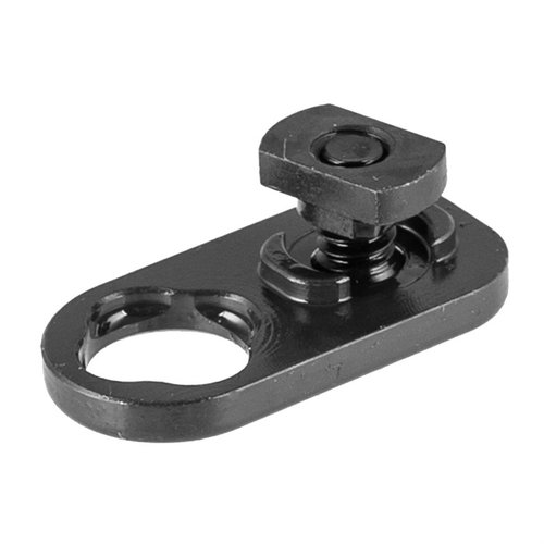 Le M-LOK QD Sling Swivel Mount de Daniel Defense offre une fixation ambidextre, construction en acier, et un poids léger de 0,3 oz pour un usage pratique.