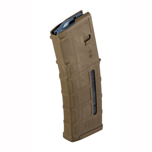 Le PMAG GEN M3 de MAGPUL est super durable, résistant aux chocs, avec un design anti-tilt, et une fenêtre pour vérifier rapidement l'état de charge.