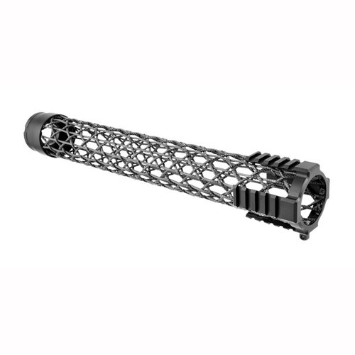 L'Atlas Handguard Free Float in fibra di carbonio da 15" offre leggerezza, resistenza e un design elegante, migliorando la precisione e il controllo del tuo fucile.