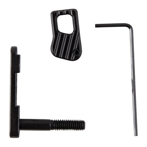 Améliore tes changements de chargeur avec le kit Enhanced Modular Magazine Release, offrant contrôle, rapidité et une installation facile sur ton AR-15.