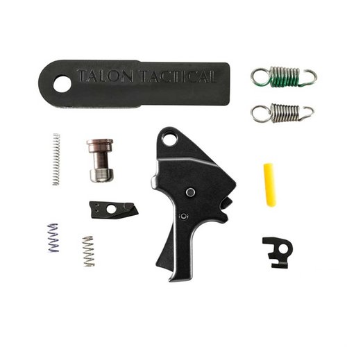 Das Apex Tactical S&W M&P M2.0 Flat-Faced Forward Set Trigger Kit verbessert den Abzug: leichter, gleichmässiger und um 40% weniger Abzugsweg für schnellere Schüsse.